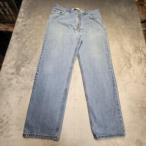 Levis 550 Jeans Mens 35x32 Relaxed Fit Straight Leg Denim Pants Madagascar